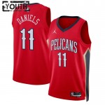Maillot NBA New Orleans Pelicans Dyson Daniels 11 Jordan 2022-23 Statement Edition Rouge Swingman - Enfant